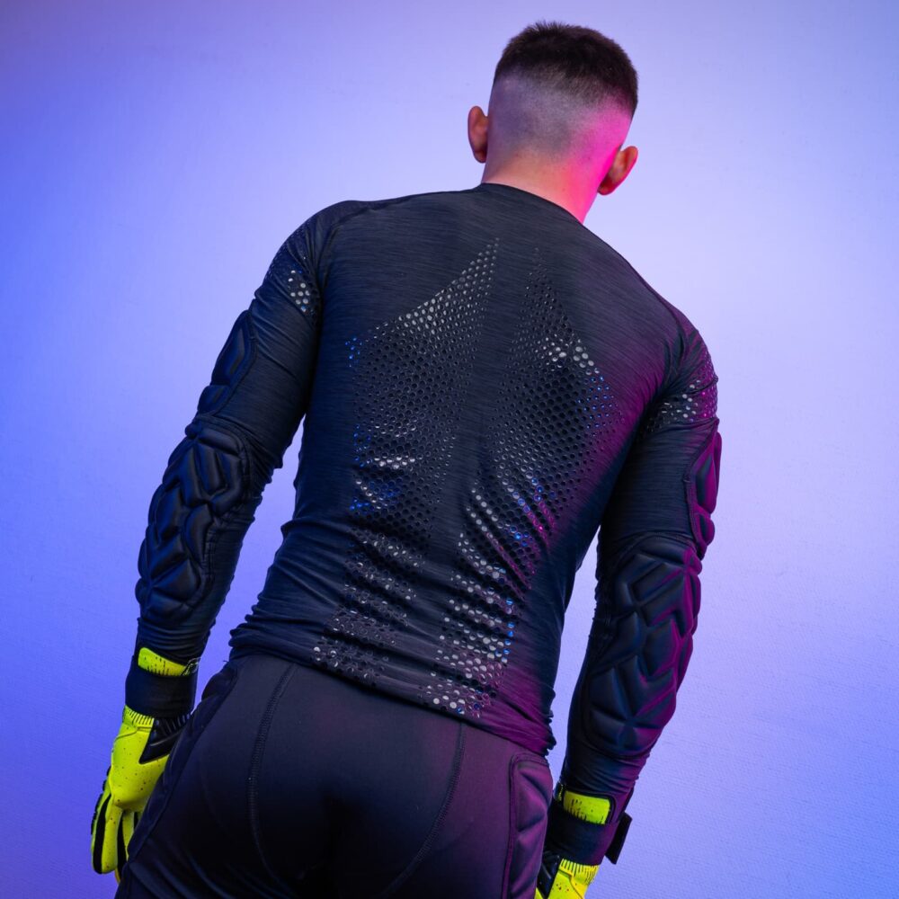 Compression Shirt LaoZan Tee Shirt Homme Manche Longue Maillot De Compression Base Layer Sous- Vêtements Thermique Pour Sports (Blanc,S Maillot Thermique Foot