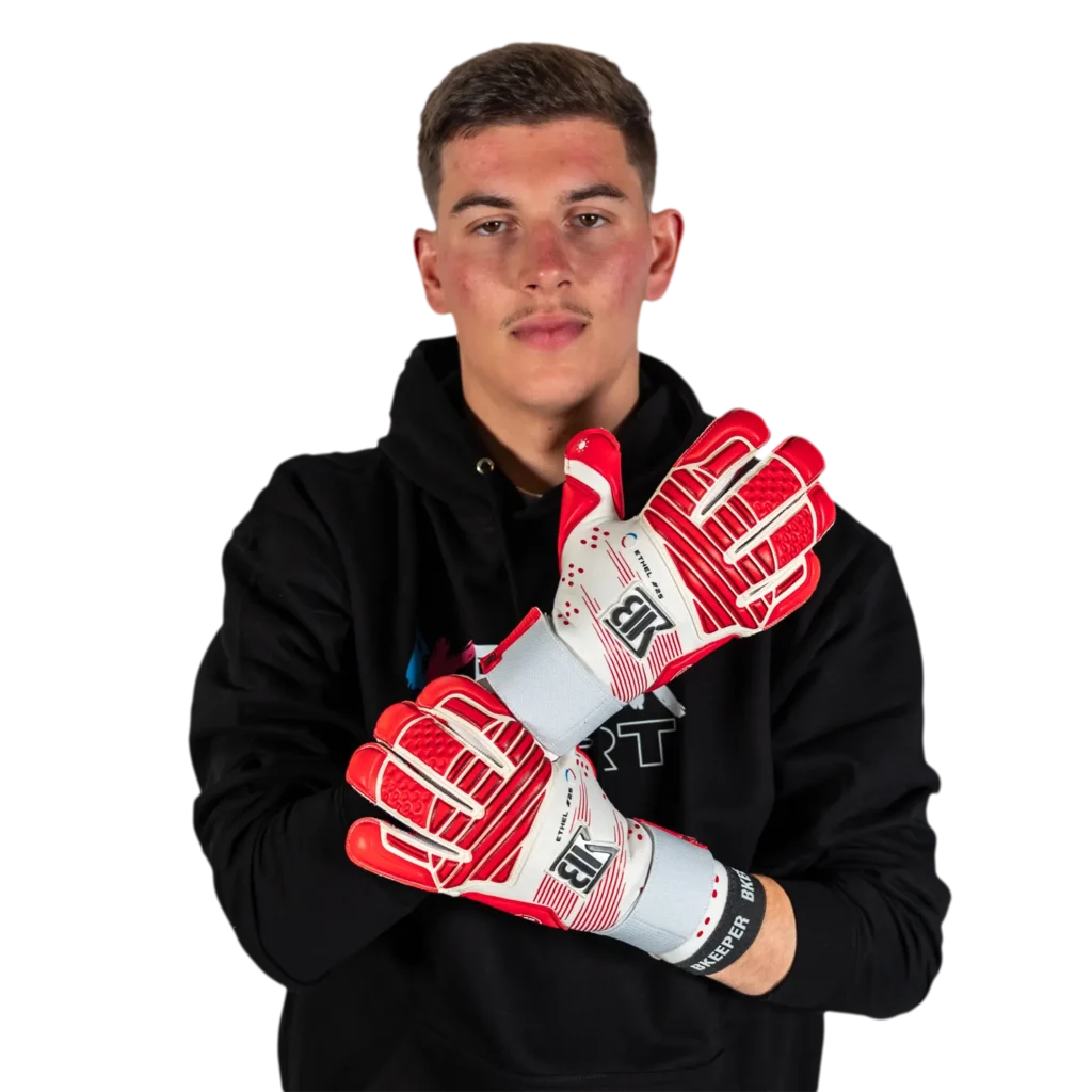gants gardien ethel #25 red BK