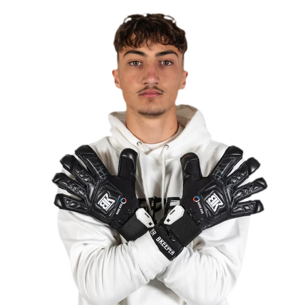 gants gardien naos noir bkeeper