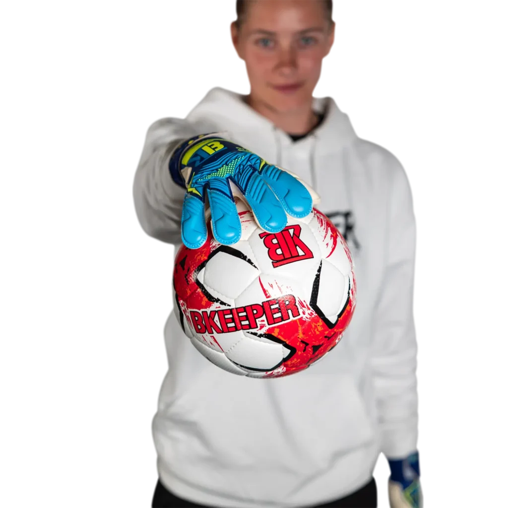 gants gardien atik bleu bkeeper