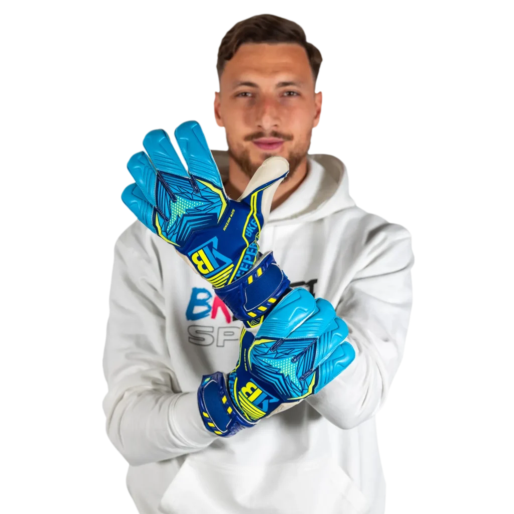 gants gardien atik bleu