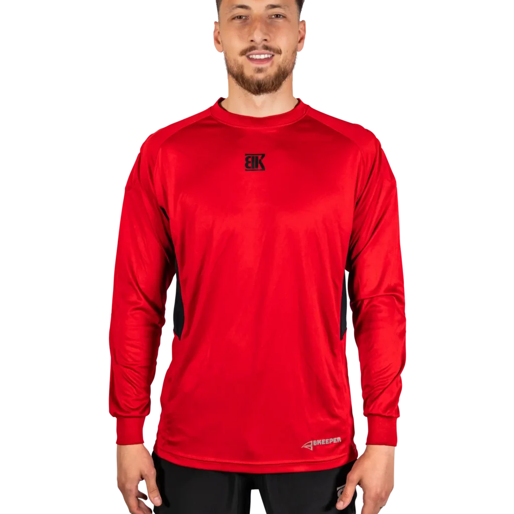 maillot gardien rouge bkeeper