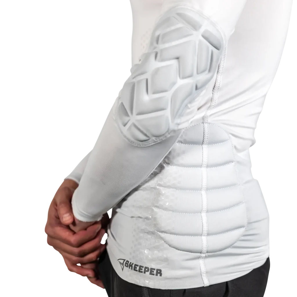 sous-maillot compression gardien blanc