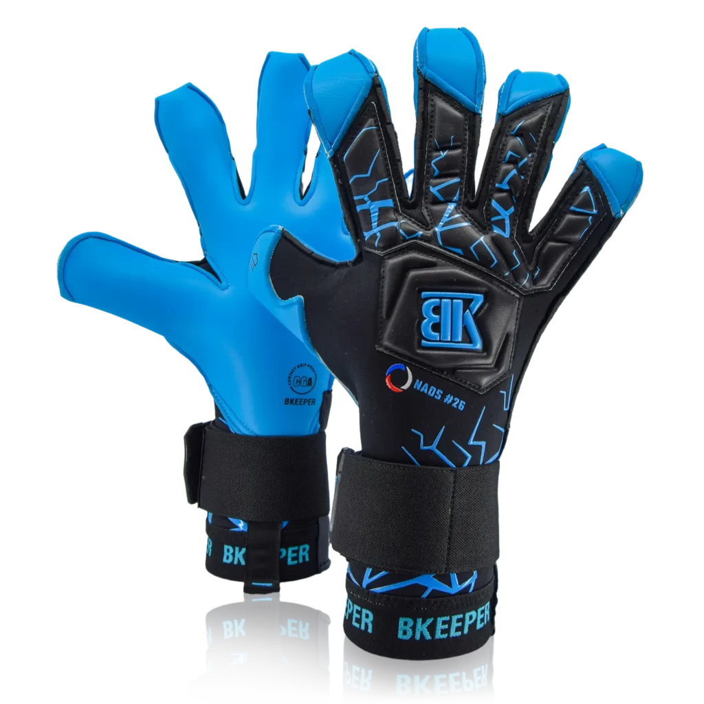 gants gardien bkeeper hybride contact bleu
