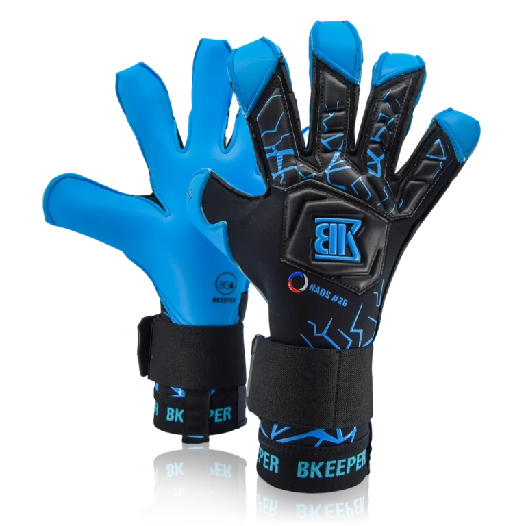 gants gardien bkeeper hybride contact bleu